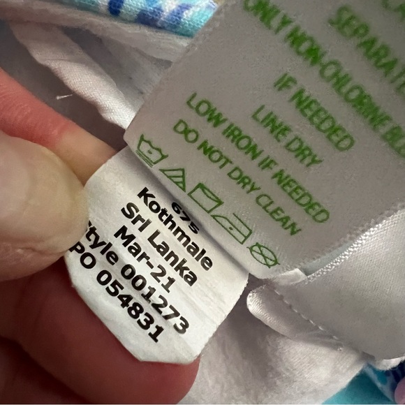 Lilly Pulitzer 5” Callahan Knit Shorts Blue Ibiza Now You Sea Me - Picture 6 of 7